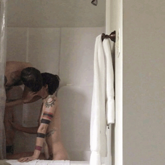 camdamage: Gif snippets of shower time today 😍😘  Three hot ones and a silly