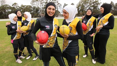 Meet the Auburn Tigers, Australia&rsquo;s first all Muslim Woman Football Team! Read their story on 