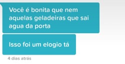 girls-l-o-v-e-girls:  é um elogio melhor que o outro no tinder kdkdkd