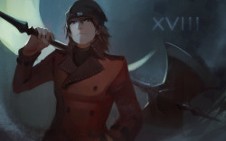 3fourdraws:  More P3 Shinjiro 