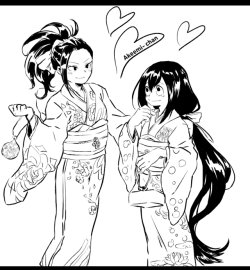 akeemi-art:  A couple of momotsuyu sketches