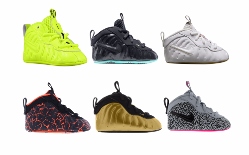 Baby Foamposites just RESTOCKED in lots 