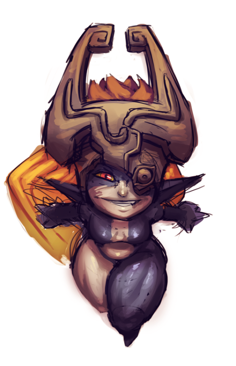 jayechoart:  50 minute midna sketch because Midna is bae.  