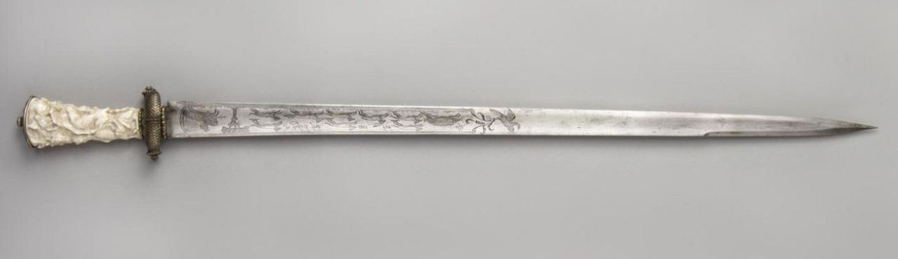 art-of-swords:  European Sword Maker/Artist: unknown Dated: circa 1650-1700 Geography: