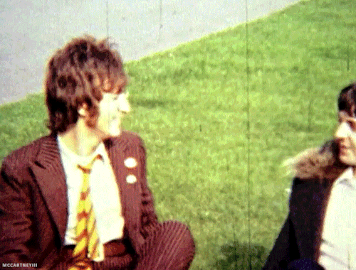mccartneyiii: John Lennon and Paul McCartney behind the scenes of Magical Mystery Tour (1967) , . ✨