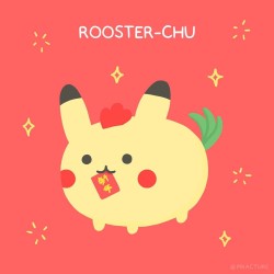 pikarar: Happy Asian New Year! Sending good vibes, good luck,  health, and wealth to you all 🐓