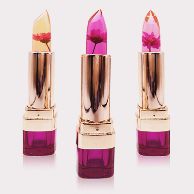 purple-hyacinth:Jelly Flower Temperature Change Lipstick Halloween items for all !!