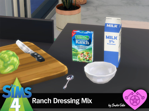 Ranch Dressing MixSims 4, base game compatible7 swatches | Found in clutter & misc. decor | 5 Si