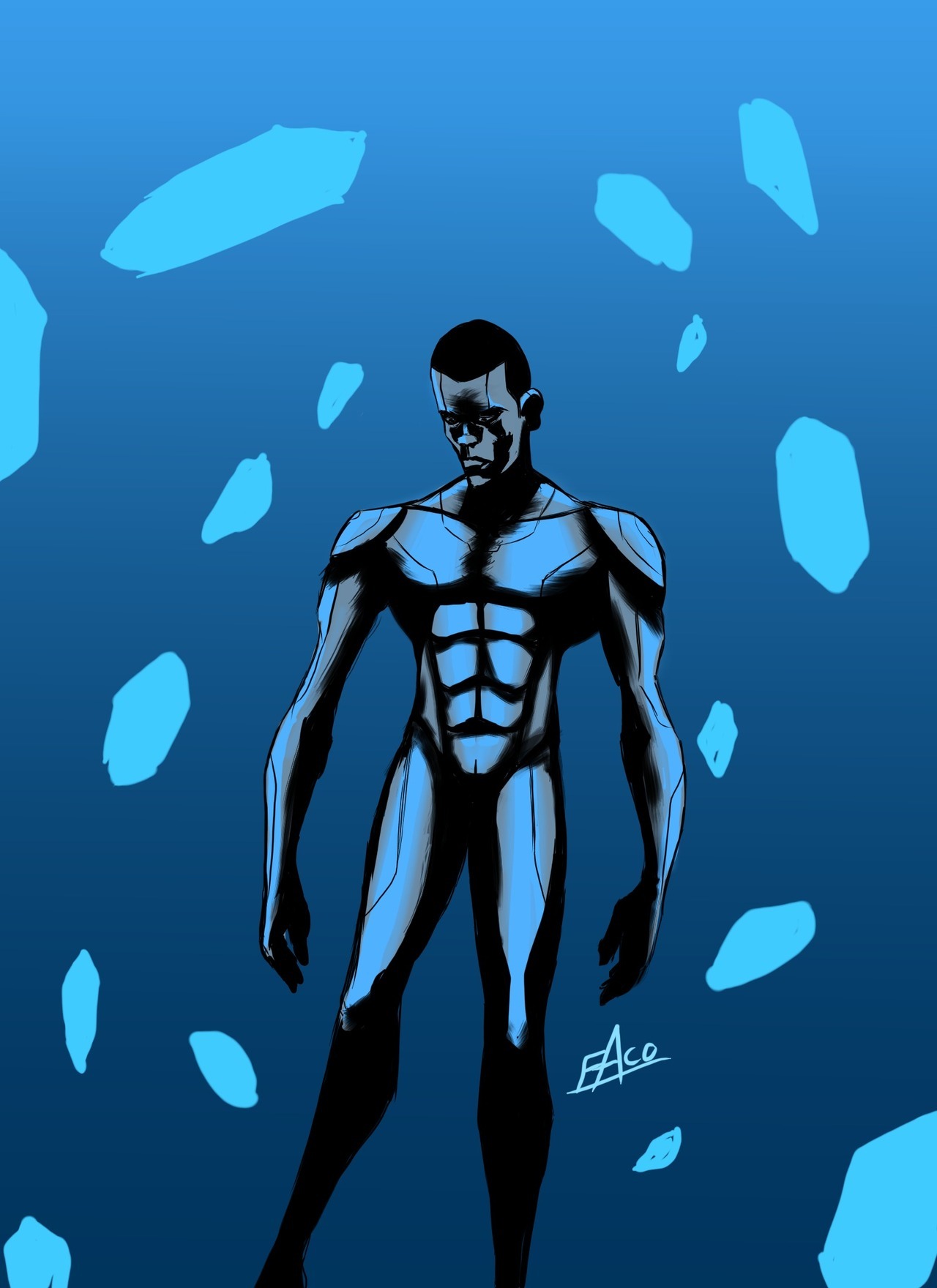 el-faconator:  Zima BlueHaven’t drawn something in some time. So I decided to draw