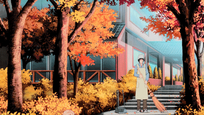 messingupamessybitch:   【   Natsume Yuujinchou Go             ▽  episode 07  +  autumn colors ☆ 】 