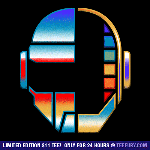 drewpixel:  DAFTFORMERSMy latest limited edition $11 t-shirt! Only available for