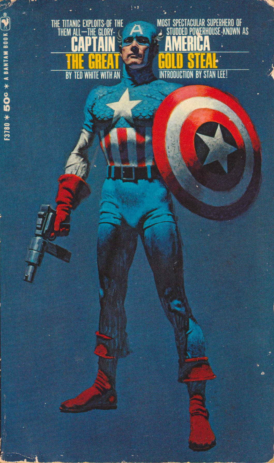 Captain America: The Great Gold Steal, by Ted White (Bantam, 1968).From a charity