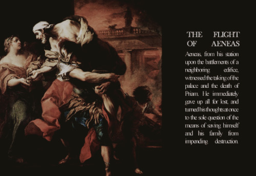 evanrsiers: [ LITERATURE EDITORIAL SERIES ] Virgil’s The Aeneid ↳ Fléctere si n&ea