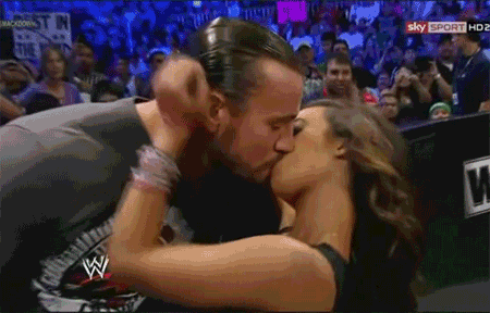 Even I can fap to this! :P (Yeah I have a crush on AJ) and the fact that she kissed