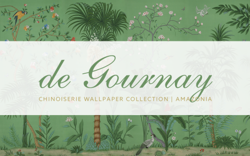 Amazonia Chinoiserie WallpaperThis seamless, 8-tile wallpaper/panel brings the stunning de Gournay m