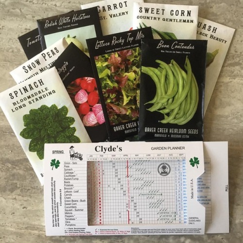 It’s time to start getting ready for the garden. We just received the [Clyde’s Garden Planner](http: