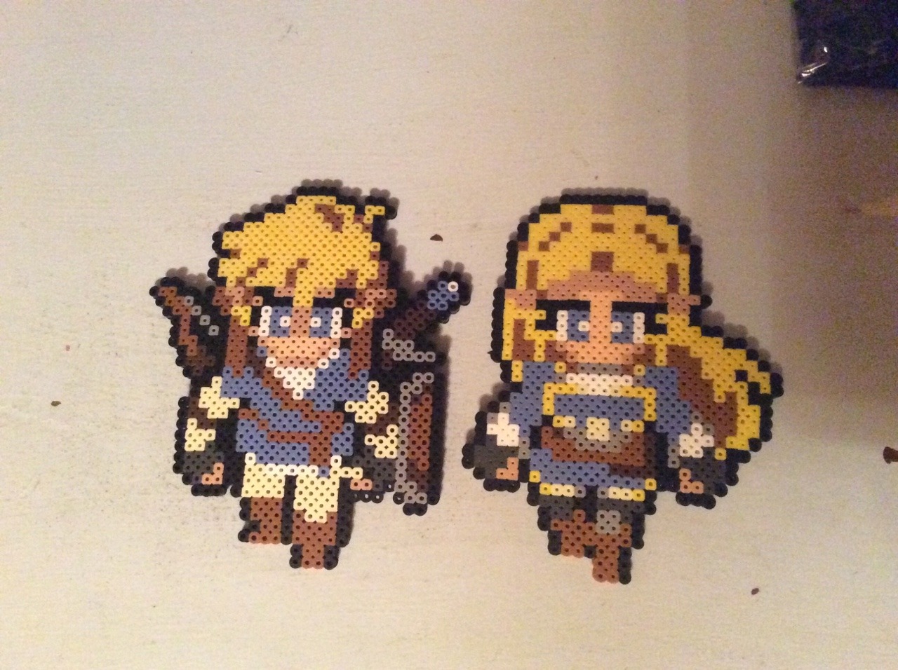 Legend of Zelda Link Perler Beads Zelda Nintendo Art 