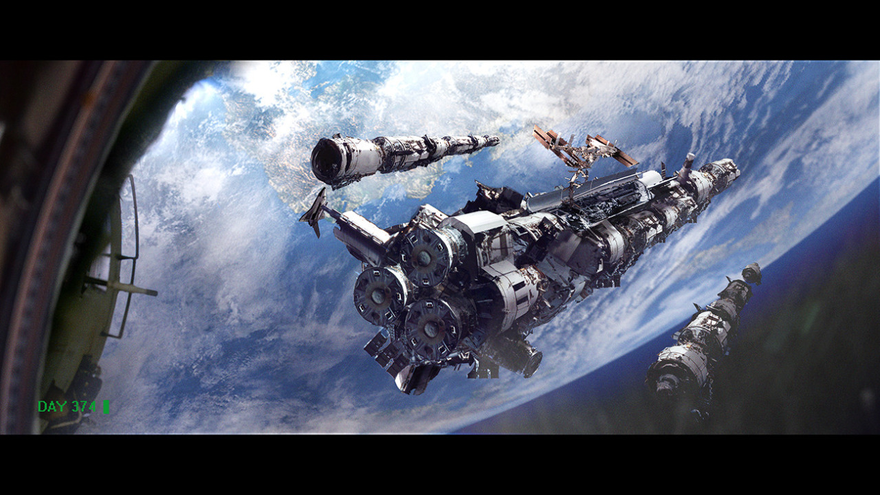 camerxn:  Orbital Construction Site by Zhou Shuo