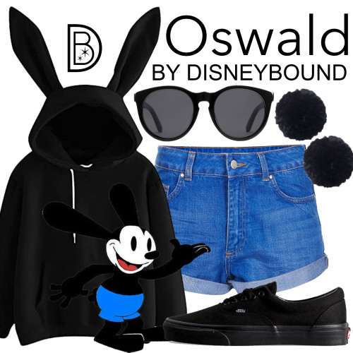 disneybound:HoodieShortsShoesSunglassesEarrings