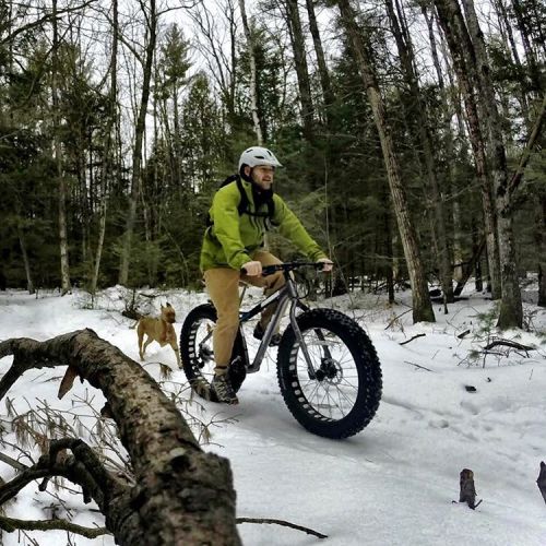 fatbikedotcom: Selena and Matt are this months Poster Children for #fatbikefun #keepfatbikesfun #fun