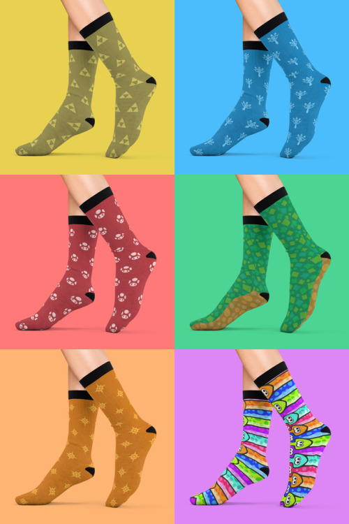 trinketgeek: I’ve just released some new cushioned socks in my shop, hope you all like them! :DCushi