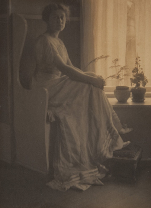 Young Woman (believed to be Hazel Reese Heisey), ca. 1900