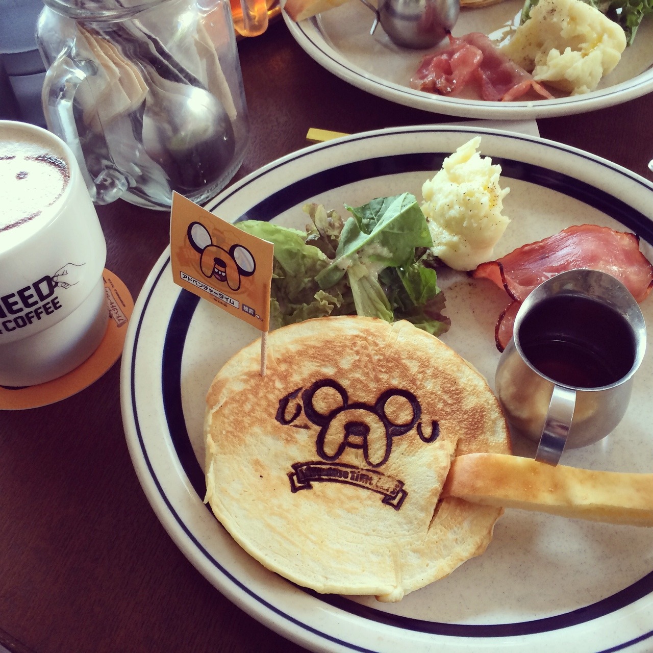 fangcovenly:  hiyolion-at:  Adventure Time Cafe!!!! In Japan, Daikanyama(代官山)