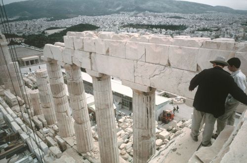 unrar:Greece, Athens. Restoration of the Parthenon, Stuart Franklin.