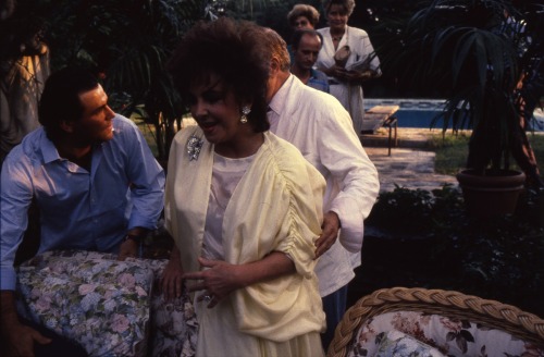 Good old friends: Elizabeth Taylor & Franco Zeffirelli