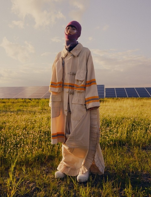 rafswerk:   “Space X” He Jing   by  James Brodribb   for Muse Magazine No. 50, A/W 2018 