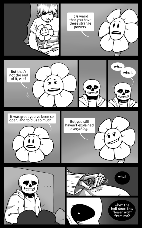 undertalethingems: Unexpected Guests Chapter Seven: Page 17 First / Previous / Next (Coming soon!) F