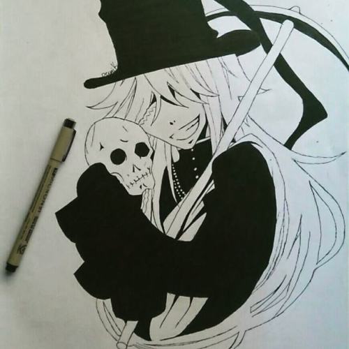 Black Butler - Undertaker I Coloured It Xdd 