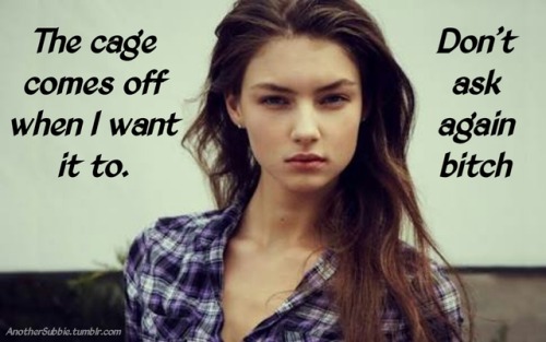 anothersubbie: Don’t piss off your Domme