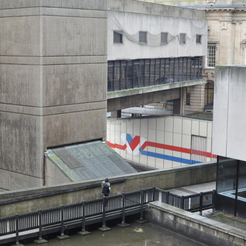 n-architektur: A view from the back offices of Birmingham Central Library, a noted example of modern