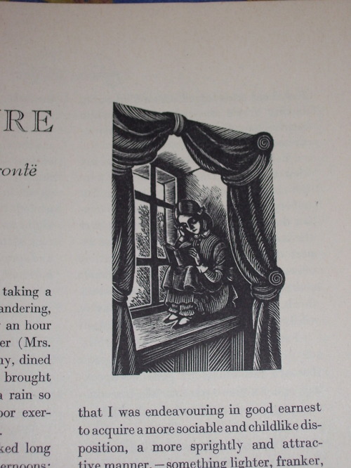 Jane Eyre woodcut illustrations by Fritz Eichenberg, part 1