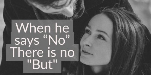 builtbythepatriarchy: He wants your input. He’ll listen to you above all others offering advic