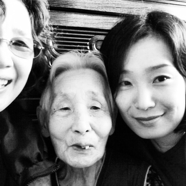 Mother, Grandmother, and Cousin #family #love #joy #tbt #korea #imjingak #paju