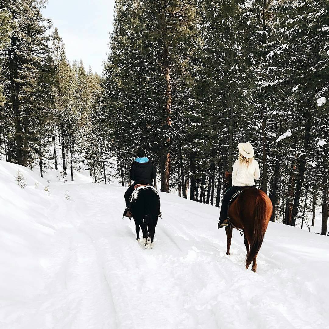 #adventure | @visitmontana - A peaceful way to explore. #MontanaMoment l 📷: @laurenswells | #travel #explore #wanderlust #landscape #journey #nature