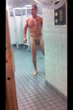 Peeking-Out-Males:  Gongetyagood:  Hot Marine Showering After The Gym. As Always,