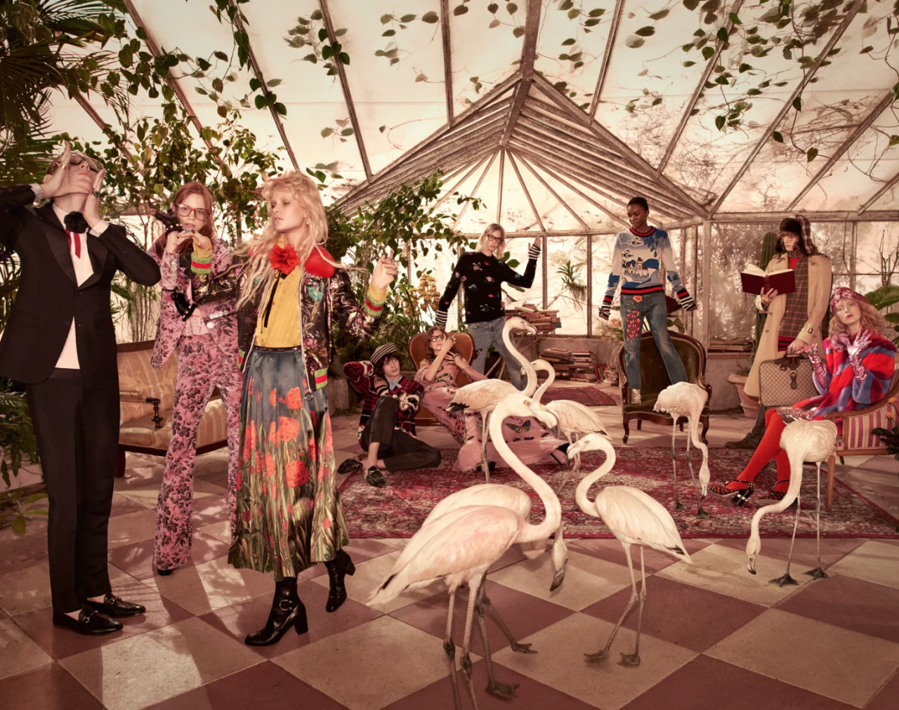 xalq: Gucci pre fall 2016//Glen Luchford