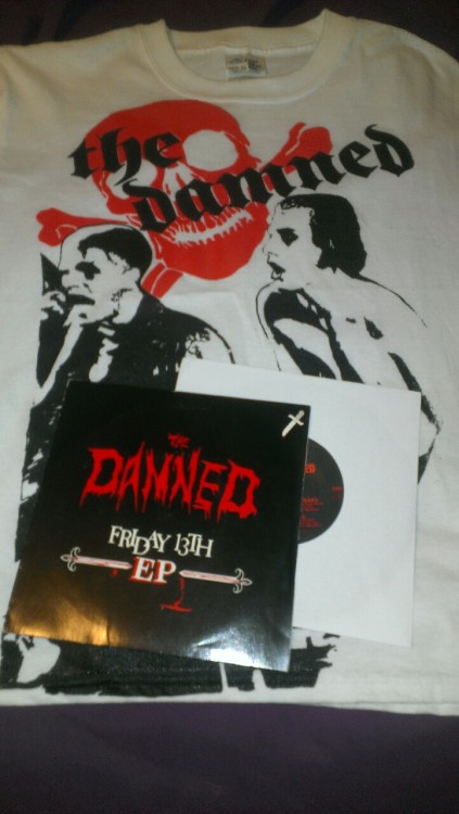 My birthday prezzies so far, the owner of Black Hole records gave me a discount on that vintage Damn