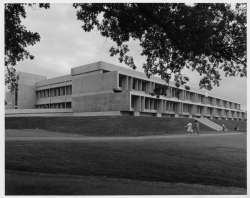 architectureofdoom:  Whitmore Hall, UMass Amherst, Campbell &amp; Aldrich, 1966-67. View this on the map 