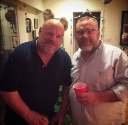 newmyfamousdaddy:  kevin chamberlin AND tim hooper   gorgeous!! 