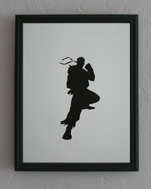 xombiedirge:  Papercut Street Fighters by Cutting Pixels / Store 