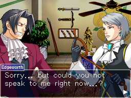 sei-un:can’t think of anything to say? allow miles edgeworth to respond in your stead