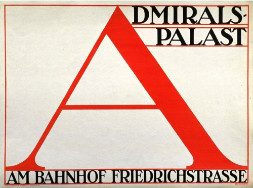 Julius Klinger, poster for Admiral&rsquo;s Palace, 1911. Berlin. © Kunstbibliothek der Staatlichen M