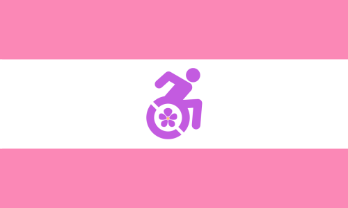 distinct-disability-flags: Disabled Queer Flags - Part 3 Sapphic, Diamoric, &amp; Achillean Flag
