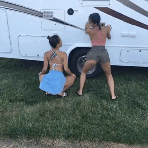 babes-hoesntoes:  Love these two sluts Amy and Lynda.