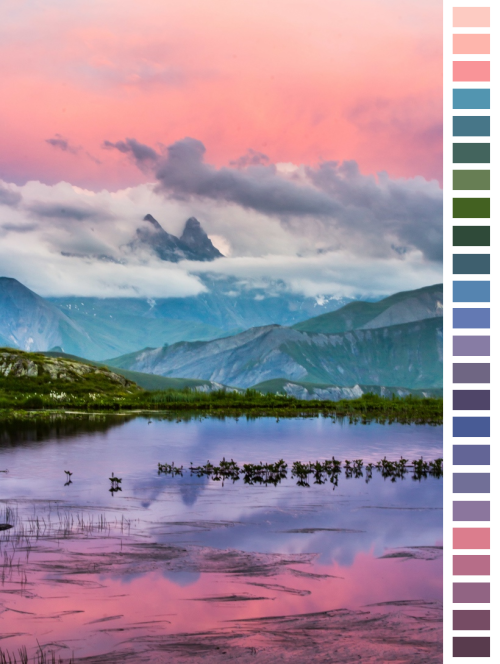 naturalpalettes: Le lac Guichard; Vincent Viargues