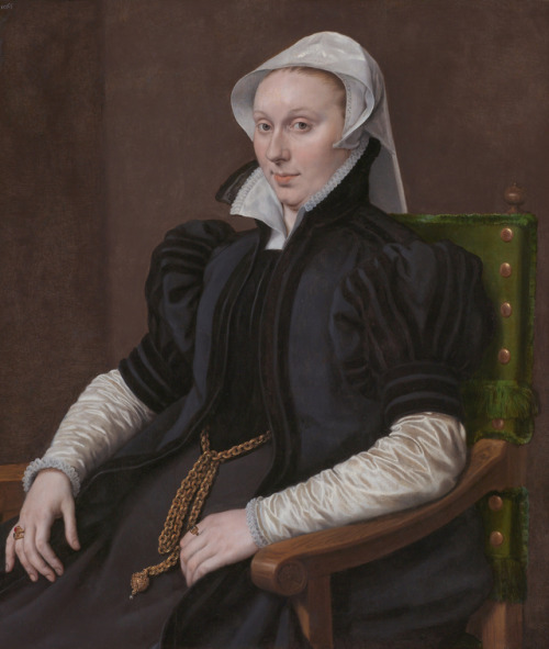 Anne Fernely por Antonio Moro, 1560-65.